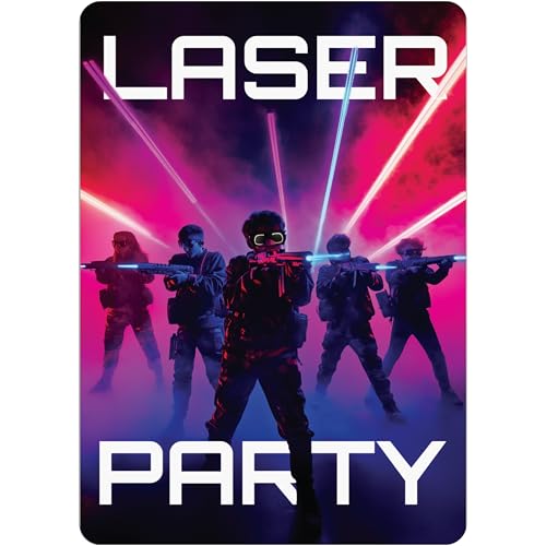 PACKLIST® Lasertag Einladungskarten Kindergeburtstag Junge Mädchen, 12 einladung kindergeburtstag für deine Gaming LASERTAG-PARTY! Mit diesen Einladungen wird jede Feier ein Erfolg. Let’s PARTY! PACKLIST® Lasertag Einladungskarten Kindergeburtstag Junge Mädchen, 12 einladung kindergeburtstag für deine Gaming LASERTAG-PARTY! Mit diesen Einladungen wird jede Feier ein Erfolg. Let’s PARTY! von PACKLIST