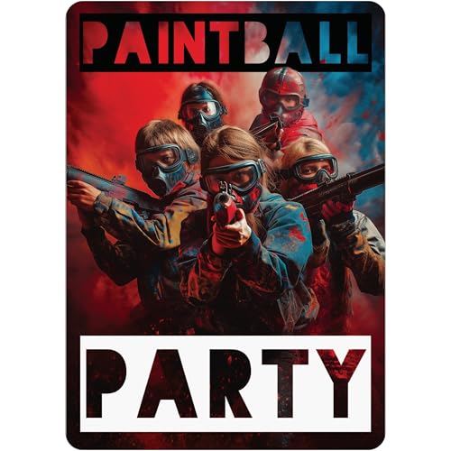 PACKLIST Geburtstags- und Party-Einladungskarten – 12 personalisierbare Einladungskarten für deine PAINTBALL-Party! Mit diesen Einladungen wird jede Feier ein Erfolg. Let’s PARTY! PACKLIST Geburtstags- und Party-Einladungskarten – 12 personalisierbare Einladungskarten für deine PAINTBALL-Party! Mit diesen Einladungen wird jede Feier ein Erfolg. Let’s PARTY! von PACKLIST