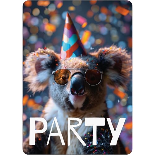 PACKLIST® Geburtstags- und Party-Einladungskarten – 12 personalisierbare Einladungskarten mit Koala-Design für deine Feier! Mit diesen Einladungen wird jede Party ein Erfolg. Let’s PARTY! PACKLIST® Geburtstags- und Party-Einladungskarten – 12 personalisierbare Einladungskarten mit Koala-Design für deine Feier! Mit diesen Einladungen wird jede Party ein Erfolg. Let’s PARTY! von PACKLIST