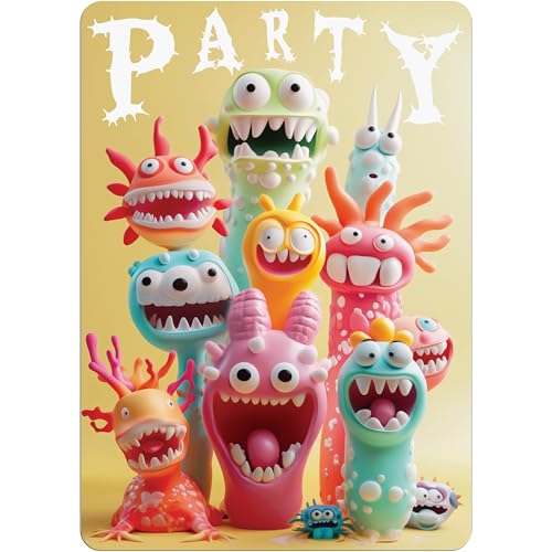 PACKLIST Geburtstags- und Party-Einladungskarten – 12 personalisierbare Einladungskarten mit Monstern für deine Feier! Mit diesen Einladungen wird jede Party ein Erfolg. Let’s PARTY! PACKLIST Geburtstags- und Party-Einladungskarten – 12 personalisierbare Einladungskarten mit Monstern für deine Feier! Mit diesen Einladungen wird jede Party ein Erfolg. Let’s PARTY! von PACKLIST