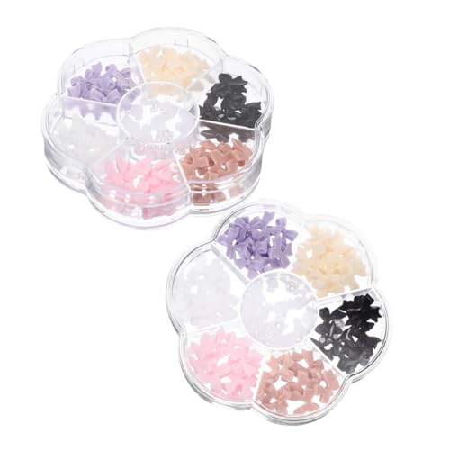 2 Boxen Boxen Schleifen Charms Süße Diy Nagelverzierung für Maniküre Dekorative Nail Charms für Besondere Anlässe Leicht Anzuwenden und Langlebig 2 Boxen Boxen Schleifen Charms Süße Diy Nagelverzierung für Maniküre Dekorative Nail Charms für Besondere Anlässe Leicht Anzuwenden und Langlebig von PACKOVE