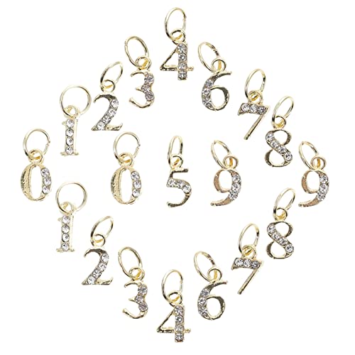 20Stücke Abnehmbare Nagelkunst Dekoration mit Ziersteinen Mixed Style Nagelcharm für Maniküre für Verschiedene Anlässe und Handwerksprojekte von PACKOVE