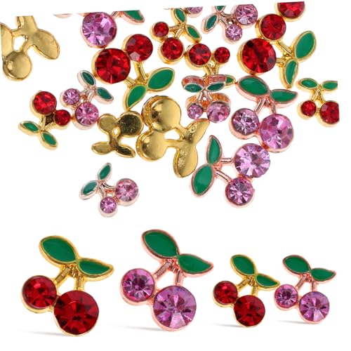4 Sätze Teiliges Kirsch Nagelcharms Für Diy Maniküre Goldene Und Roségoldene Strasssteine Für Nagelkunst Dekoration Für Nagelkunstliebhaber 32 Stück * 4 4 Sätze Teiliges Kirsch Nagelcharms Für Diy Maniküre Goldene Und Roségoldene Strasssteine Für Nagelkunst Dekoration Für Nagelkunstliebhaber 32 Stück * 4 von PACKOVE