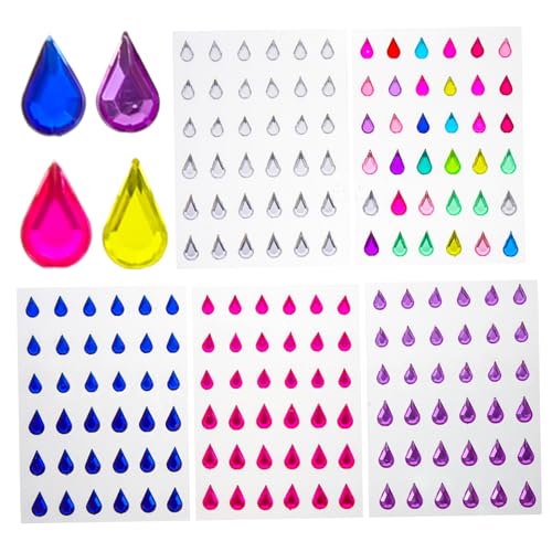 5 Blätter Selbstklebende Strasssteine für Glitzernde Dekoration für Festivals und Partys Funkelnde Aufkleber Verschiedenen Farben für Diy Make Up und Bastelprojekte 5 Blätter Selbstklebende Strasssteine für Glitzernde Dekoration für Festivals und Partys Funkelnde Aufkleber Verschiedenen Farben für Diy Make Up und Bastelprojekte von PACKOVE