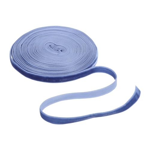 PACKOVE 1 Rolle Geschenkband aus Flanell dünnes Band zum Basteln Buntes Band zum Basteln Partyband Verschiedene Bänder zum Basteln Bänder für Handwerk Polyester Navy von PACKOVE