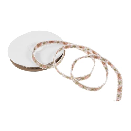 PACKOVE 1 Rolle Spitzen-Stickband geschenkband Textilband Einzigartiges Stickereiband DIY Dekoration Band Blumendekorationsband Blumen-Bastelband Blumen bedrucktes Band Polyester Coffee PACKOVE 1 Rolle Spitzen-Stickband geschenkband Textilband Einzigartiges Stickereiband DIY Dekoration Band Blumendekorationsband Blumen-Bastelband Blumen bedrucktes Band Polyester Coffee von PACKOVE