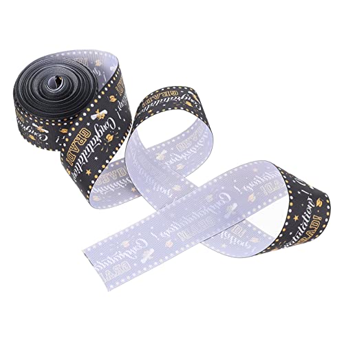 PACKOVE 1 Rolle Staffelungsband seidenband ribbon Festliches Band ziehschleifenband geschenkpaket Abschlussband 2022 schimmernd Bogen für Geschenkband Kuchen Fall Verpackungsband Polyester PACKOVE 1 Rolle Staffelungsband seidenband ribbon Festliches Band ziehschleifenband geschenkpaket Abschlussband 2022 schimmernd Bogen für Geschenkband Kuchen Fall Verpackungsband Polyester von PACKOVE