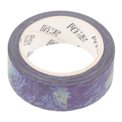 PACKOVE 1 Rolle Washi-Tape Scrapbooking Sammelalbum doppelseitiges Klebeband Vintage Washi Tape Klebebänder Aufkleber für Geschenkverpackungen dekorative Bänder Papier PACKOVE 1 Rolle Washi-Tape Scrapbooking Sammelalbum doppelseitiges Klebeband Vintage Washi Tape Klebebänder Aufkleber für Geschenkverpackungen dekorative Bänder Papier von PACKOVE