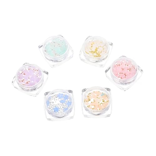 PACKOVE 1 Satz Charms Boxen Mit Bunten Für Nail Art Dekoration Hochwertige Maniküre Schmuckstücke Für Künstliche Nägel Für Diy Projekte 6boxen PACKOVE 1 Satz Charms Boxen Mit Bunten Für Nail Art Dekoration Hochwertige Maniküre Schmuckstücke Für Künstliche Nägel Für Diy Projekte 6boxen von PACKOVE