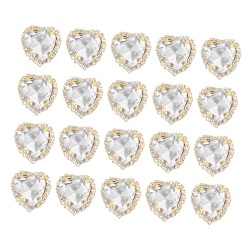 PACKOVE 1 Satz Diy Strasssteine Handgenähte Glasklauen Für Bekleidungs Und Schuhdekoration Funkelnde Applikationen Für Schmuck Und Bastelprojekte 20 Stück PACKOVE 1 Satz Diy Strasssteine Handgenähte Glasklauen Für Bekleidungs Und Schuhdekoration Funkelnde Applikationen Für Schmuck Und Bastelprojekte 20 Stück von PACKOVE
