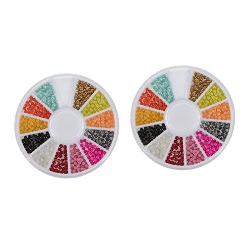 PACKOVE 1 Satz Nagelperlen Winzig Nagel Pailletten Edelsteine Perlen Für Nägel Nagelkaviarperlen Nägel Kaviarperlen Plastik 2box PACKOVE 1 Satz Nagelperlen Winzig Nagel Pailletten Edelsteine Perlen Für Nägel Nagelkaviarperlen Nägel Kaviarperlen Plastik 2box von PACKOVE