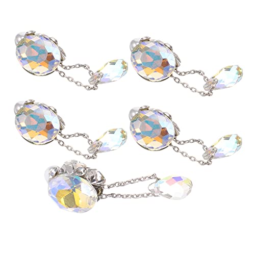 PACKOVE 1 Satz Nailart-diamant-anhänger Lieferungen Polieren Herstellung Nail Strass-kit Strasssteine ​​für Nägel Dekorationen Nagel Charms Kristalle Charme Reize Uv Glas Kristall 5 Stück von PACKOVE