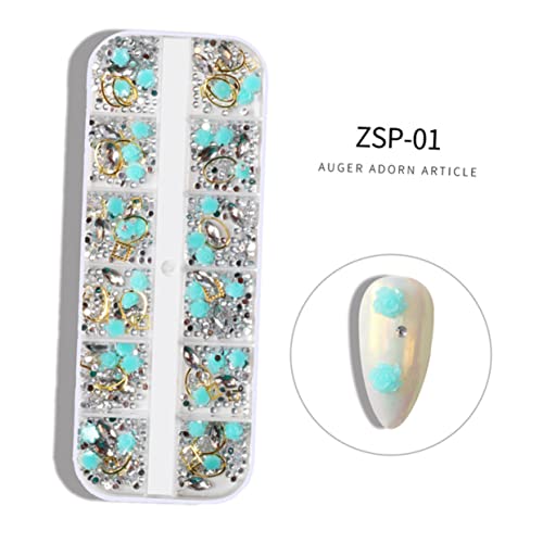 PACKOVE 1 Satz Teiliges Nagelkunst Zubehör Dekorative Maniküre Ornamente Mit Strasssteinen Und Perlen Nageldesign Für Damen Für Professionelle Und Private Anwendungen 5 Stück PACKOVE 1 Satz Teiliges Nagelkunst Zubehör Dekorative Maniküre Ornamente Mit Strasssteinen Und Perlen Nageldesign Für Damen Für Professionelle Und Private Anwendungen 5 Stück von PACKOVE