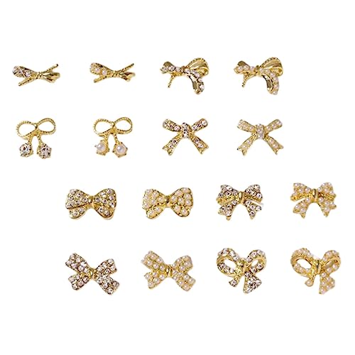 PACKOVE 1 Satz Teiliges Nail Art Zubehör Mit Perlen Bowknot Dekoren Maniküre Ornament Für Diy Nageldesign Für Persönliche Und Professionelle Anwendungen 16 Stück PACKOVE 1 Satz Teiliges Nail Art Zubehör Mit Perlen Bowknot Dekoren Maniküre Ornament Für Diy Nageldesign Für Persönliche Und Professionelle Anwendungen 16 Stück von PACKOVE