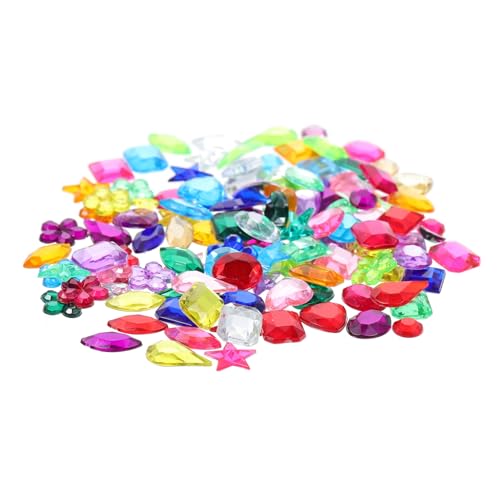 PACKOVE 1 Satz Verstreute Diamant -Acryldiamant Verschönerung Wohnung dekoration bastelset speziell geformte Strasssteine flache Rückengesteine zum Handwerk Strasssteine nähen Bunt PACKOVE 1 Satz Verstreute Diamant -Acryldiamant Verschönerung Wohnung dekoration bastelset speziell geformte Strasssteine flache Rückengesteine zum Handwerk Strasssteine nähen Bunt von PACKOVE