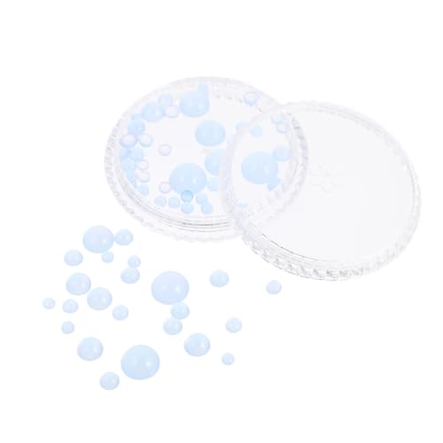 PACKOVE 1 Schachtel Jelly Diamond Manicure Diamond Nägeldekoration Nagel Maniküre Strasssteine ​​für Nägel Reiz Edelsteine Nagelkunst Nageldekoration ABS-Verpackung Blau von PACKOVE