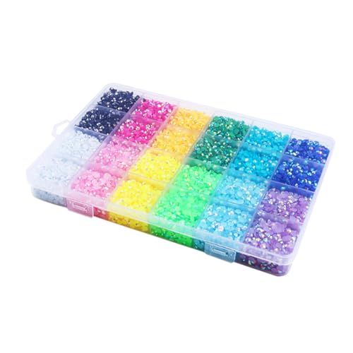 PACKOVE 1 Schachtel Jelly Resin Nail Diamonds Nail Art Dekorationen Ab Resin Steine Transparenter Box für Maniküre Schmuckgestaltung PACKOVE 1 Schachtel Jelly Resin Nail Diamonds Nail Art Dekorationen Ab Resin Steine Transparenter Box für Maniküre Schmuckgestaltung von PACKOVE