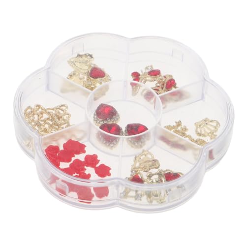 PACKOVE 1 Schachtel Nagel Charms aus Langlebiger Legierung Funkelnde Herz Krone Schmetterling Nail Art Schmuck für Valentinstag DIY Maniküre und Vielseitige Bastelverzierung PACKOVE 1 Schachtel Nagel Charms aus Langlebiger Legierung Funkelnde Herz Krone Schmetterling Nail Art Schmuck für Valentinstag DIY Maniküre und Vielseitige Bastelverzierung von PACKOVE