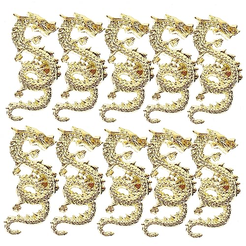 PACKOVE 10 Stück Drachen Nagelcharms Metallische Nail Art Dekorationen für für Natürliche und Künstliche Nägel Stilvolle Maniküre Accessoires PACKOVE 10 Stück Drachen Nagelcharms Metallische Nail Art Dekorationen für für Natürliche und Künstliche Nägel Stilvolle Maniküre Accessoires von PACKOVE
