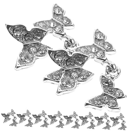 PACKOVE 10 Stück Schmetterling Nagel Charms mit Strass Nail Art Dekoration für Kreative Maniküre Geeignet für Verschiedene Designs und Kombinationen für Nägel Handyhüllen und Mehr PACKOVE 10 Stück Schmetterling Nagel Charms mit Strass Nail Art Dekoration für Kreative Maniküre Geeignet für Verschiedene Designs und Kombinationen für Nägel Handyhüllen und Mehr von PACKOVE