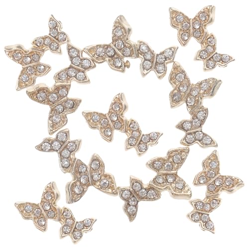 PACKOVE 10 Stück Schmetterlings Nagel Charms Nail Gems Nageldeko Butterflies Nail Art Vielseitig Verwendbar für Nägel Handys Karten und Mehr PACKOVE 10 Stück Schmetterlings Nagel Charms Nail Gems Nageldeko Butterflies Nail Art Vielseitig Verwendbar für Nägel Handys Karten und Mehr von PACKOVE