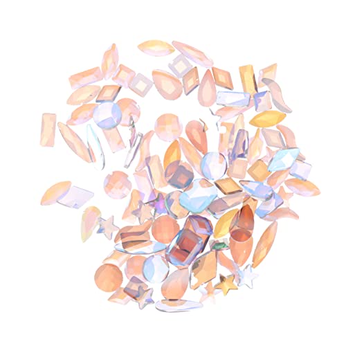 PACKOVE 100 Stück Bohrer für Nagelschmuck Farbige Strasssteine für Nägel Kunst flach geformte Patches 3D-Nailart-Schmuck dekoration Nail-Art-Stollen dekorative Nagelsteine Zirkon Violett PACKOVE 100 Stück Bohrer für Nagelschmuck Farbige Strasssteine für Nägel Kunst flach geformte Patches 3D-Nailart-Schmuck dekoration Nail-Art-Stollen dekorative Nagelsteine Zirkon Violett von PACKOVE