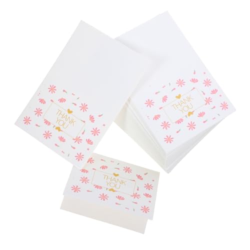 PACKOVE 100 Stück Grußkarte jahrestag anniverse wedding y schenken einladungskarte Schild Geburtstag Dankeskarten aus Papier Dankeskarten für Frauen Dankeskarten-Sortiment Hochzeitskarte PACKOVE 100 Stück Grußkarte jahrestag anniverse wedding y schenken einladungskarte Schild Geburtstag Dankeskarten aus Papier Dankeskarten für Frauen Dankeskarten-Sortiment Hochzeitskarte von PACKOVE