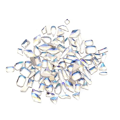 PACKOVE 100 Stück Nail Art Strasssteine Set Verschiedene Rhinestones für Maniküre und Diy Nageldesigns für Nagelkunst und Dekorationen für Handyhüllen und Karten PACKOVE 100 Stück Nail Art Strasssteine Set Verschiedene Rhinestones für Maniküre und Diy Nageldesigns für Nagelkunst und Dekorationen für Handyhüllen und Karten von PACKOVE