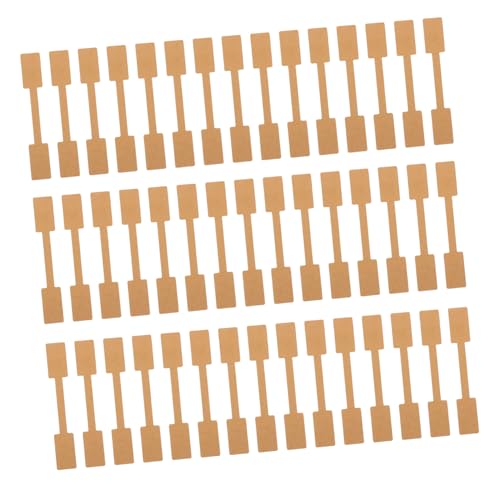 PACKOVE 100Blätter Schmuckmarkierungsanhänger Kraftpapier Quadratische Preisschilder Selbstklebende Etiketten für Schmuck Kleidung und Kunsthandwerk Beschreibbar PACKOVE 100Blätter Schmuckmarkierungsanhänger Kraftpapier Quadratische Preisschilder Selbstklebende Etiketten für Schmuck Kleidung und Kunsthandwerk Beschreibbar von PACKOVE