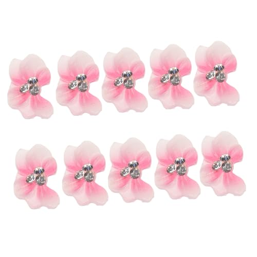 PACKOVE 10Stücke Teiliges Maniküre Zubehör mit Kristallperlen und Blütenförmigen Applikationen für DIY Nagelkunst Umweltfreundliches Harzmaterial Vielseitig Einsetzbar PACKOVE 10Stücke Teiliges Maniküre Zubehör mit Kristallperlen und Blütenförmigen Applikationen für DIY Nagelkunst Umweltfreundliches Harzmaterial Vielseitig Einsetzbar von PACKOVE