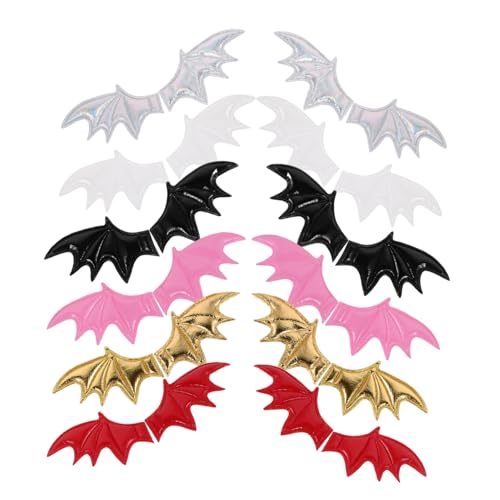 PACKOVE 120 Stück Diy Teufelsflügel Dekorationen für Haaraccessoires Puppenhüte und Partyfavoriten Kreative Bastelideen für Halloween Kostüme und Festdeko PACKOVE 120 Stück Diy Teufelsflügel Dekorationen für Haaraccessoires Puppenhüte und Partyfavoriten Kreative Bastelideen für Halloween Kostüme und Festdeko von PACKOVE