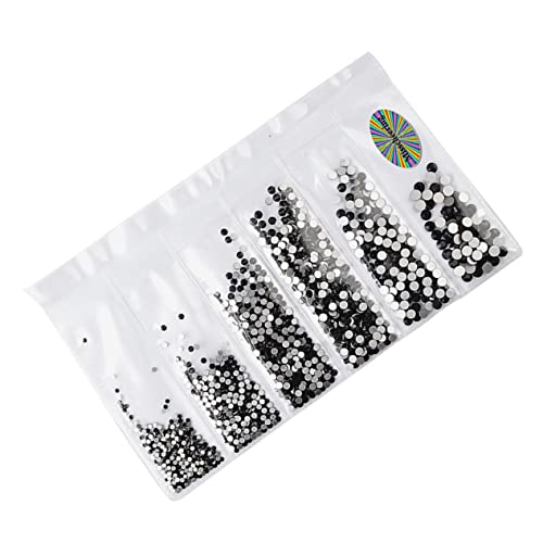 PACKOVE 1364 Stück Nailart-accessoires Mit Strasssteinen Nägel Nieten Kunst Nagel-strass-anhänger Strasssteinsteine Dekorationen Edelsteine Aufkleber Black PACKOVE 1364 Stück Nailart-accessoires Mit Strasssteinen Nägel Nieten Kunst Nagel-strass-anhänger Strasssteinsteine Dekorationen Edelsteine Aufkleber Black von PACKOVE
