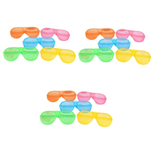 PACKOVE 15 Stk Geburtstagsbrille übergroße Partybrillen Cosplay-Sonnenbrille Neuartige Sonnenbrille schnapsgläser lustige partybrillen lustige Brille Requisiten große Brille von PACKOVE
