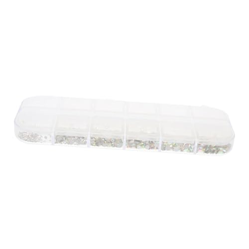 PACKOVE 2 Boxen Flatback Nail Fächer Dekorationen für Diy Nagelkunst Weiße Ab und Ab Strasssteine Deko für Maniküre und Nail Art PACKOVE 2 Boxen Flatback Nail Fächer Dekorationen für Diy Nagelkunst Weiße Ab und Ab Strasssteine Deko für Maniküre und Nail Art von PACKOVE
