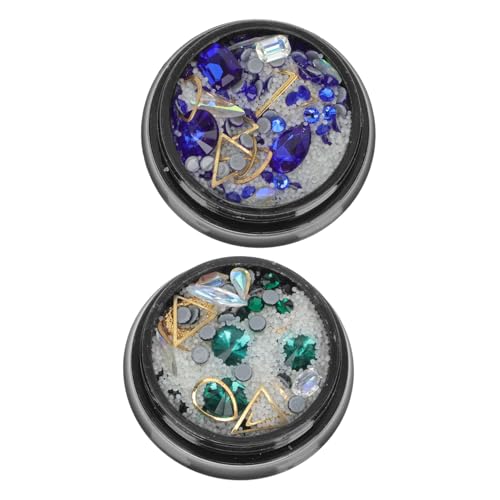 PACKOVE 2 Boxen Nailart-accessoires Mit Strasssteinen Maniküre-diamant Nieten Strasssteine für Nägel Diamanten Uv Fingernagel Aufkleber Nagel Charms Polieren Edelsteine für Nägel PACKOVE 2 Boxen Nailart-accessoires Mit Strasssteinen Maniküre-diamant Nieten Strasssteine für Nägel Diamanten Uv Fingernagel Aufkleber Nagel Charms Polieren Edelsteine für Nägel von PACKOVE
