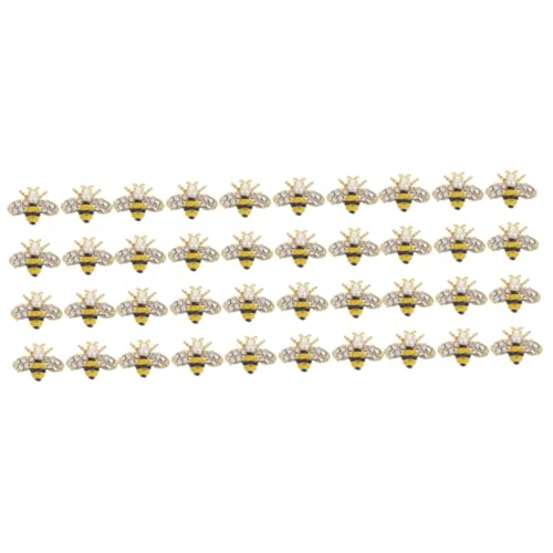 PACKOVE 2 Sätze Bienenform Nagelschmuck Aus Legierung Nail Art Dekoration Diy Nagelornamente Für Kreative Designs Und Maniküre Für Besondere Anlässe 20 Stück * 2 PACKOVE 2 Sätze Bienenform Nagelschmuck Aus Legierung Nail Art Dekoration Diy Nagelornamente Für Kreative Designs Und Maniküre Für Besondere Anlässe 20 Stück * 2 von PACKOVE