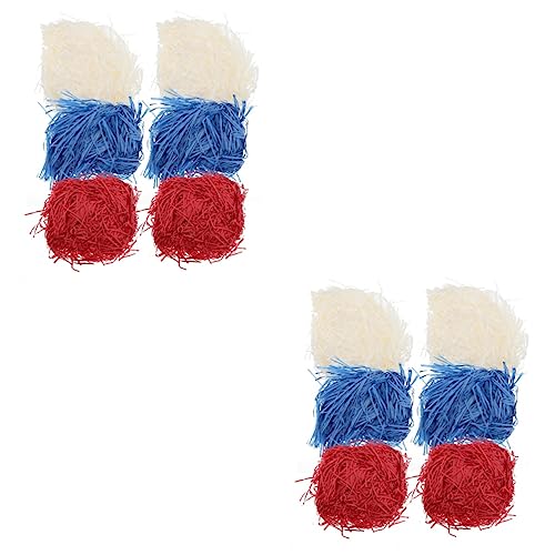 PACKOVE 2 Sätze Dekorationspapier Für Geschenkboxen Diy Schredderpapier Rot Dunkelblau Und Hochzeitsbedarf Und Boxenfüllmaterial 6 Packungen * 2 PACKOVE 2 Sätze Dekorationspapier Für Geschenkboxen Diy Schredderpapier Rot Dunkelblau Und Hochzeitsbedarf Und Boxenfüllmaterial 6 Packungen * 2 von PACKOVE