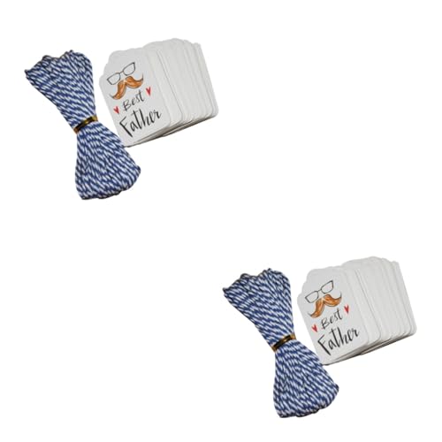 PACKOVE 2 Sätze Dekorative Tags Väter Vatertag Rave Papa Schild Erwachsene Die Lesezeichen Dekoration Danke Tags Geschenkanhänger Aus Papier Papieretikett Weiß 100 Stück * 2 PACKOVE 2 Sätze Dekorative Tags Väter Vatertag Rave Papa Schild Erwachsene Die Lesezeichen Dekoration Danke Tags Geschenkanhänger Aus Papier Papieretikett Weiß 100 Stück * 2 von PACKOVE