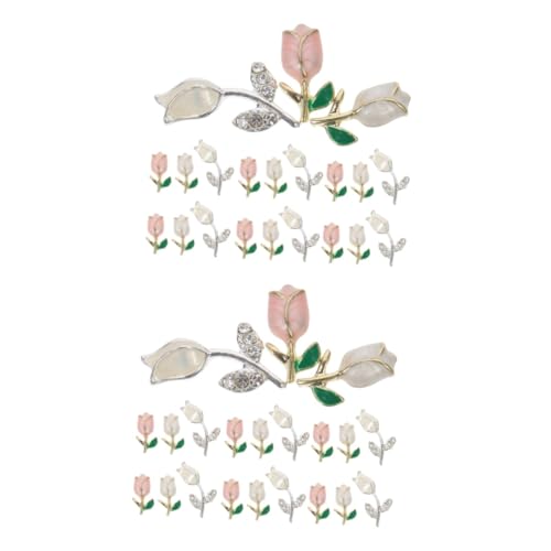 PACKOVE 2 Sätze Metall Nagel Charms Für Diy Nageldesign Hochwertige Legierung Blumen Dekorationen Für Kreative Nagelkunst Für Maniküre Und Nail Art Projekte 24 Stück * 2 PACKOVE 2 Sätze Metall Nagel Charms Für Diy Nageldesign Hochwertige Legierung Blumen Dekorationen Für Kreative Nagelkunst Für Maniküre Und Nail Art Projekte 24 Stück * 2 von PACKOVE