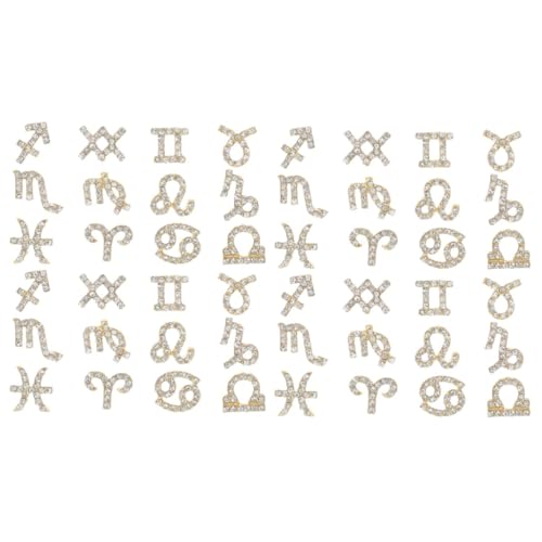 PACKOVE 2 Sätze Nail Art Charms Mit Strasssteinen Dekorationen Für Nagelkunst Langlebig Für Diy Maniküre Und Nail Art 24 Stück * 2 PACKOVE 2 Sätze Nail Art Charms Mit Strasssteinen Dekorationen Für Nagelkunst Langlebig Für Diy Maniküre Und Nail Art 24 Stück * 2 von PACKOVE