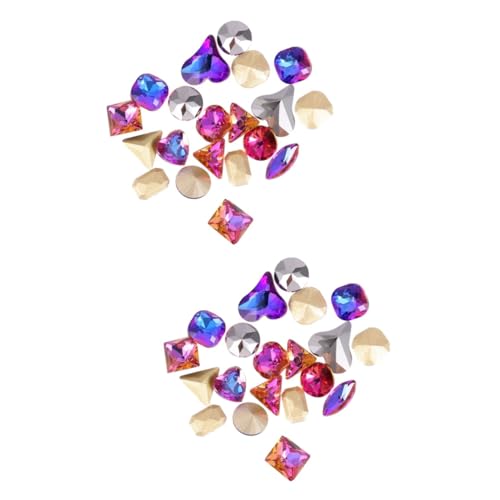 PACKOVE 2 Sätze Selbstklebende Nagelsticker Dekorative Dekorationen Für Maniküre Vielseitiges Zubehör Für Zufällige Auswahl Und Nail Art Dekoration 20 Stück * 2 PACKOVE 2 Sätze Selbstklebende Nagelsticker Dekorative Dekorationen Für Maniküre Vielseitiges Zubehör Für Zufällige Auswahl Und Nail Art Dekoration 20 Stück * 2 von PACKOVE