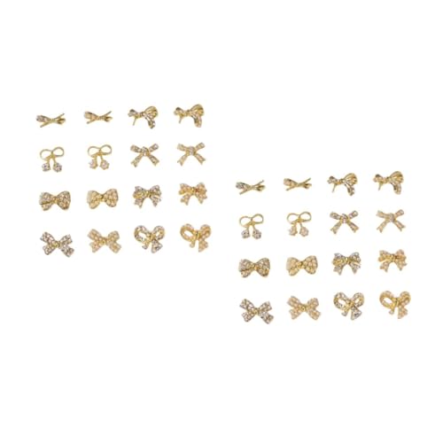 PACKOVE 2 Sätze Teiliges Nagel Diy Zubehör Mit Perlen Schmetterlings Design Maniküre Dekorationsaccessoires Für Zuhause Und Salon Für Kreative Nagelkunst Und Besondere Anlässe 16 Stück * 2 PACKOVE 2 Sätze Teiliges Nagel Diy Zubehör Mit Perlen Schmetterlings Design Maniküre Dekorationsaccessoires Für Zuhause Und Salon Für Kreative Nagelkunst Und Besondere Anlässe 16 Stück * 2 von PACKOVE
