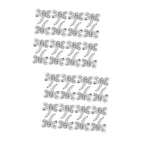 PACKOVE 2 Sätze Teiliges Nagelcharms Glitzer Dekorative Maniküre Charms Aus Hochwertigem Legierungsmaterial Für Diy Nageldesign Und Nagelstudios 20 Stück * 2 von PACKOVE