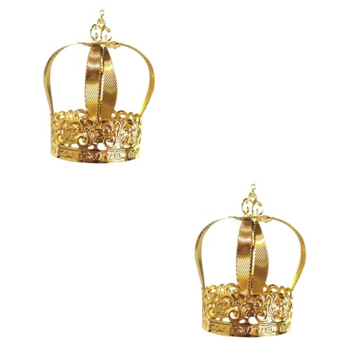 PACKOVE 2 Stck Geburtstagskronen Tortendeko aus Goldenem Leichtes Cake Ornament für Jungen und Mädchen Tragbare Kopfbedeckung Umweltfreundliche Langlebige Tortenverzierung PACKOVE 2 Stck Geburtstagskronen Tortendeko aus Goldenem Leichtes Cake Ornament für Jungen und Mädchen Tragbare Kopfbedeckung Umweltfreundliche Langlebige Tortenverzierung von PACKOVE
