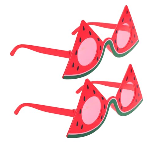 PACKOVE 2 Stück Hawaii Partybrillen Wassermelone Leichtes Wiederverwendbares Sommeraccessoire für Strand Themenpartys und Fotospaß PACKOVE 2 Stück Hawaii Partybrillen Wassermelone Leichtes Wiederverwendbares Sommeraccessoire für Strand Themenpartys und Fotospaß von PACKOVE