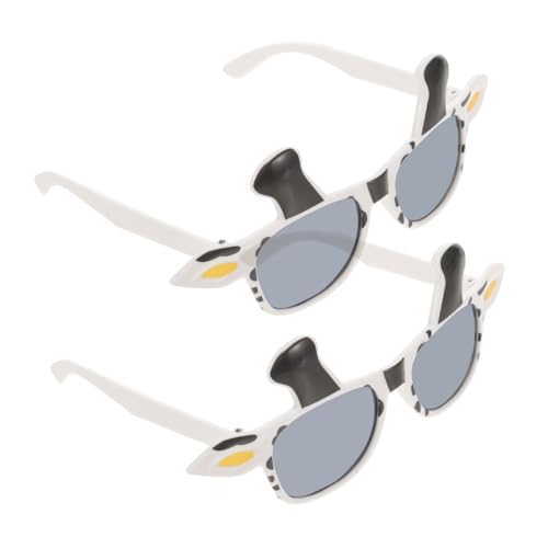 PACKOVE 2 Stück Kuh Cosplay Sonnenbrillen Lustige Partybrille für Erwachsene Witzige Fotorequisiten für Geburtstagsfeiern und Anlässe Schwarz Weiße Tierbrille PACKOVE 2 Stück Kuh Cosplay Sonnenbrillen Lustige Partybrille für Erwachsene Witzige Fotorequisiten für Geburtstagsfeiern und Anlässe Schwarz Weiße Tierbrille von PACKOVE