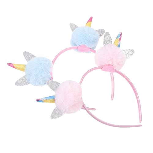 PACKOVE 2 Stück einhorn stirnband Party Einhörner Mädchen Haarreifen für Mädchen klein Haarband kreative Haarreifen süße Stirnbänder Kopfbedeckung für Mädchen Plüschstoffe PACKOVE 2 Stück einhorn stirnband Party Einhörner Mädchen Haarreifen für Mädchen klein Haarband kreative Haarreifen süße Stirnbänder Kopfbedeckung für Mädchen Plüschstoffe von PACKOVE