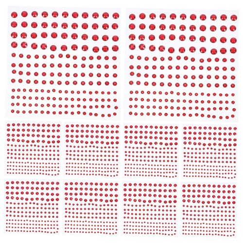 PACKOVE 20 Stück Teiliges Acryl Strasssteine Nagel Schmuck Selbstklebend Flach Rückseite Rote Nail Art Charms für DIY Nagelkunst Bastelverzierung Handyhüllen Vielseitige Nageldekoration PACKOVE 20 Stück Teiliges Acryl Strasssteine Nagel Schmuck Selbstklebend Flach Rückseite Rote Nail Art Charms für DIY Nagelkunst Bastelverzierung Handyhüllen Vielseitige Nageldekoration von PACKOVE