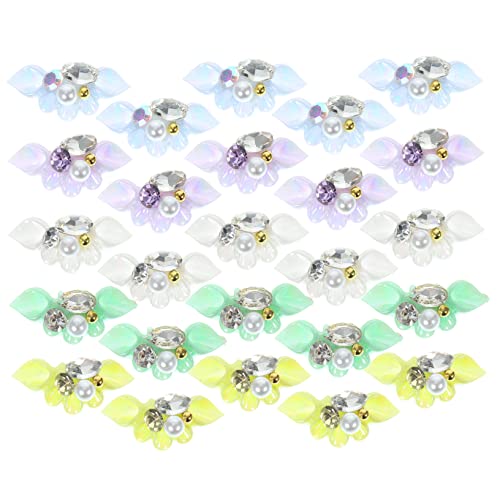 PACKOVE 25 Stück Teiliges Blüten Nagelcharms aus Harz Nageldekoration für Romantische Looks für Hochzeiten und Besondere Anlässe PACKOVE 25 Stück Teiliges Blüten Nagelcharms aus Harz Nageldekoration für Romantische Looks für Hochzeiten und Besondere Anlässe von PACKOVE