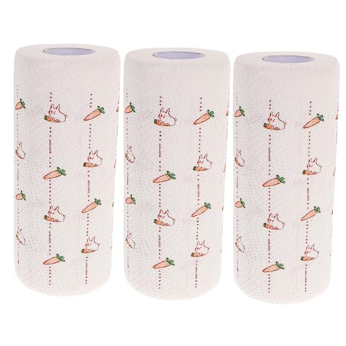 PACKOVE 3 Rollen Einweg Ölabsorbierendes Rollenpapier Küchenpapier Wischtücher Abdeckungen Verpackung Kochtücher Lebensmittel Einweg Küchenreinigungspapier Reinigungspapier Handtuch PACKOVE 3 Rollen Einweg Ölabsorbierendes Rollenpapier Küchenpapier Wischtücher Abdeckungen Verpackung Kochtücher Lebensmittel Einweg Küchenreinigungspapier Reinigungspapier Handtuch von PACKOVE